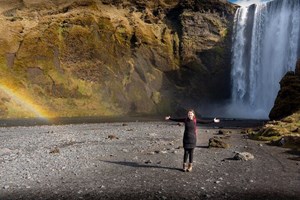 Private Minivan South Coast Waterfalls & Black Sand tour in Iceland