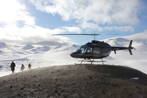 Private Volcanoes & Glaciers Helicopter Flight tour in Iceland