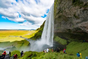 Private South Coast & Guided Glacier Walk tour in Iceland