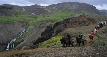 Icelandic Horse Ride & Reykjadalur Hot Springs tour in Iceland