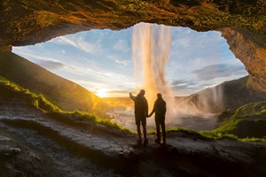 South Coast Small-Group Waterfalls & Black Beach tour in Iceland