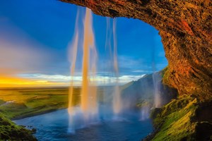 Private Midnight Sun South Coast Tour tour in Iceland