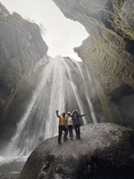 Private South Coast Waterfalls, Black Beaches & Horse Farm tour in Iceland