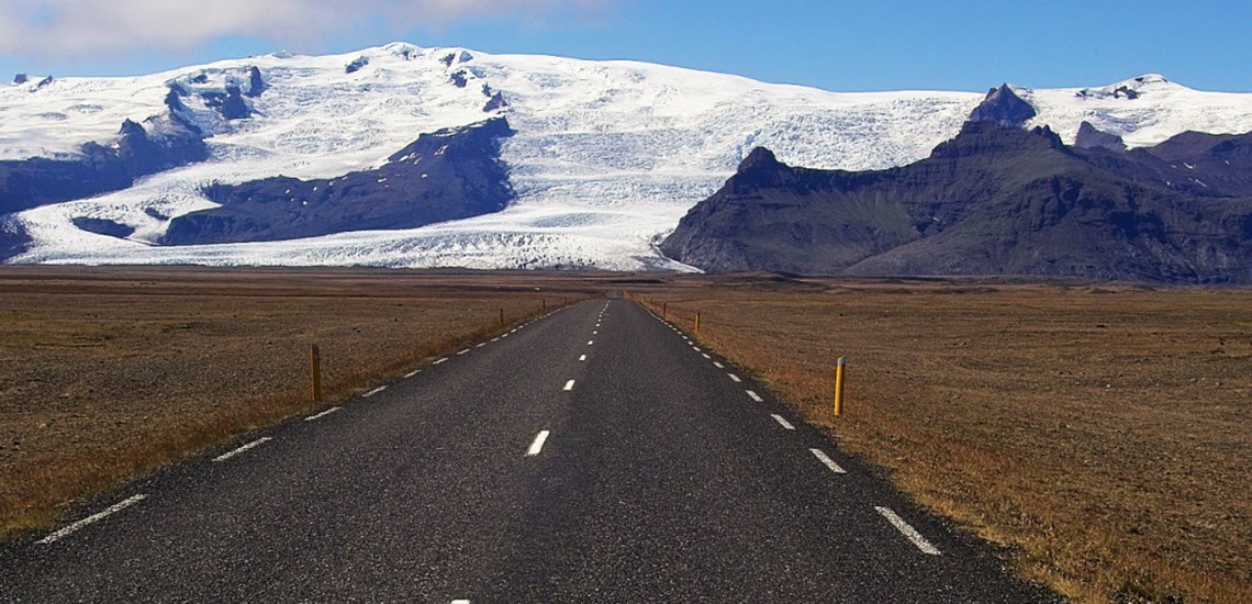 Öræfajökull glacier and volcano in Iceland