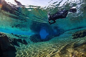 Silfra Snorkeling Tour with Reykjavík Pick-up tour in Iceland
