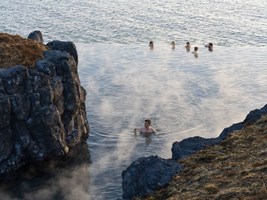 Sky Lagoon Saman Pass with Transfer tour in Iceland