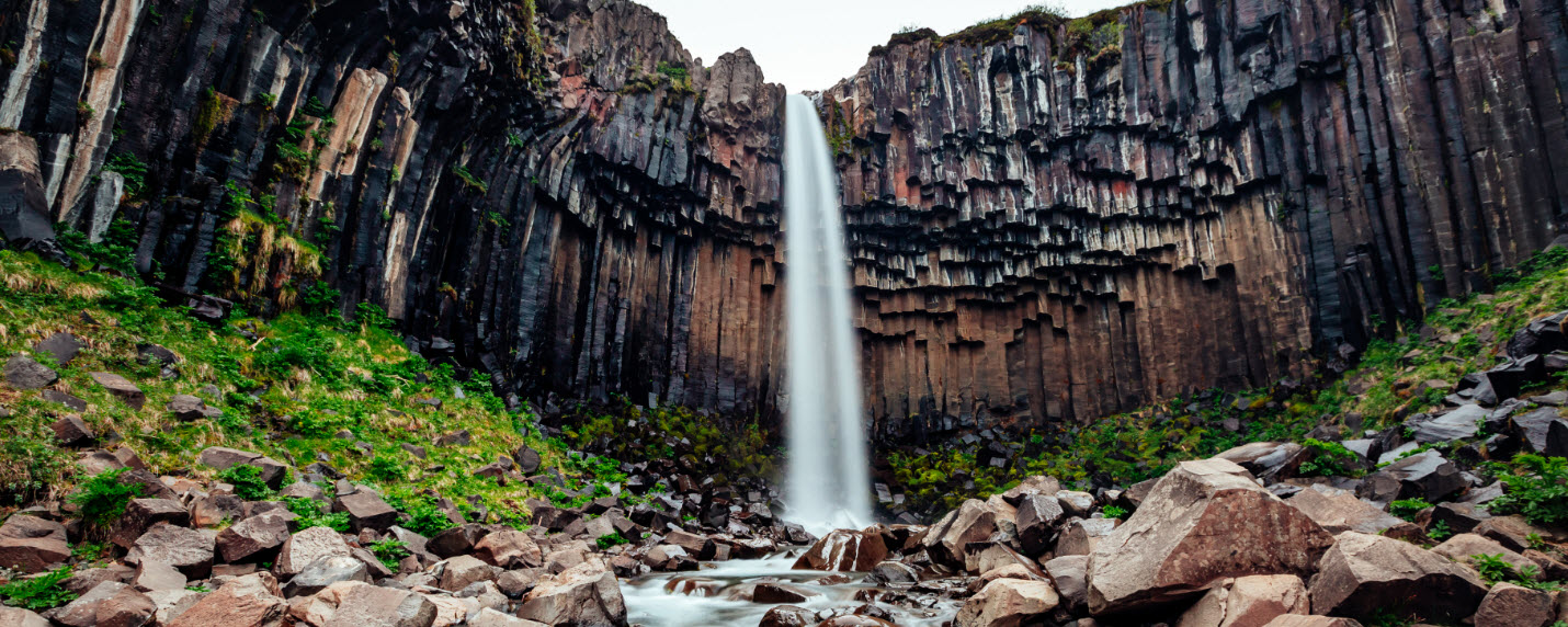 Svartifoss Waterfall Guide | Basalt Columns, Hike & Glacier Tours