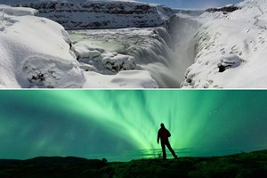Golden Circle & Northern Lights Combo tour in Iceland