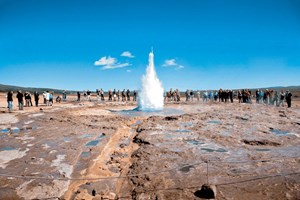 Golden Circle and Sky Lagoon tour in Iceland