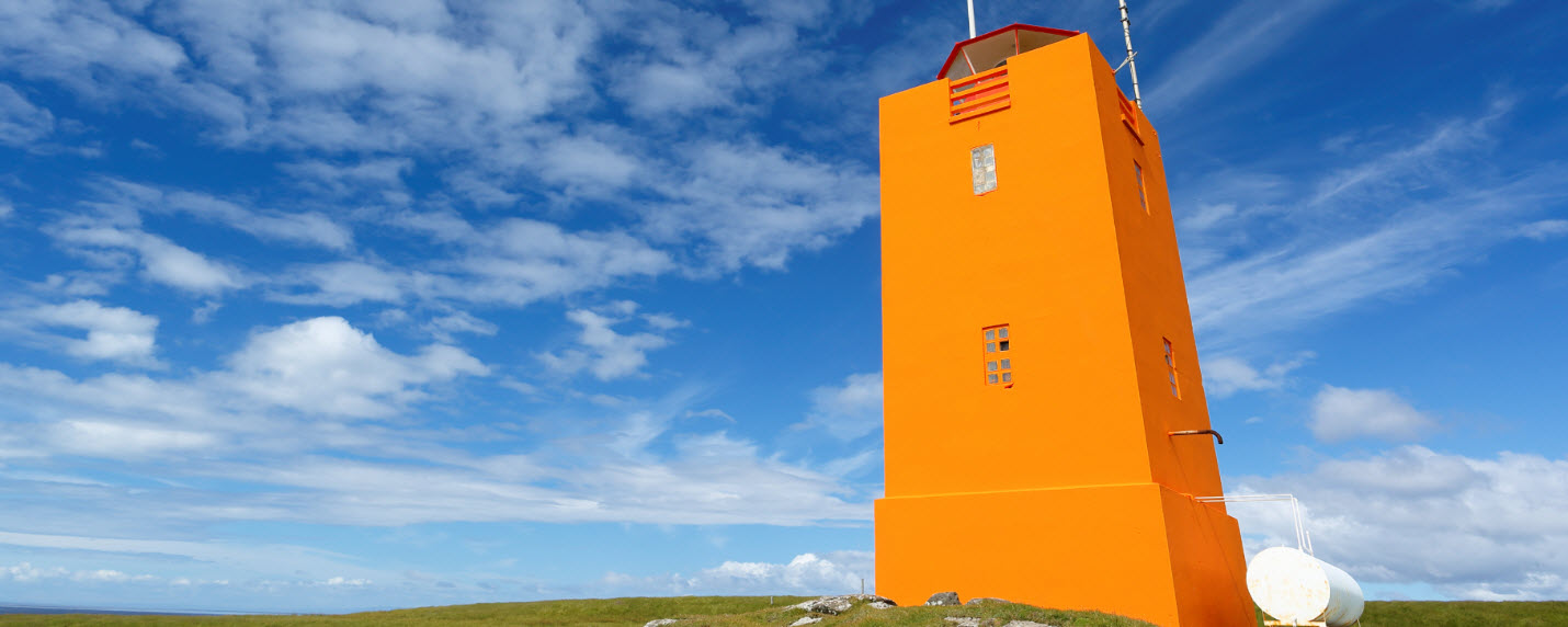 Ingólfshöfði Cape in Iceland
