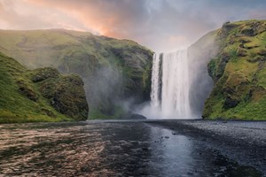 South Coast Wonders & Reykjaböð Hot Springs tour in Iceland