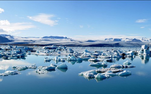 Jökulsárlón Glacier Lagoon near Höfn