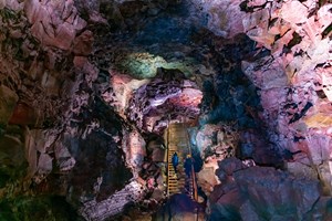Black & Blue Self-Drive Lava Tunnel and Silfra Tour tour in Iceland