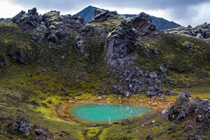 Landmannalaugar Hiking, Nature Bath and Haifoss Tour tour in Iceland