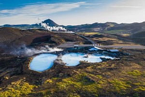 Goðafoss & Mývatn Nature Baths from Akureyri tour in Iceland