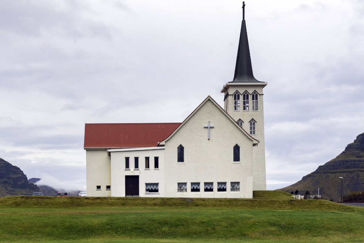 The church in Grundarfjordur