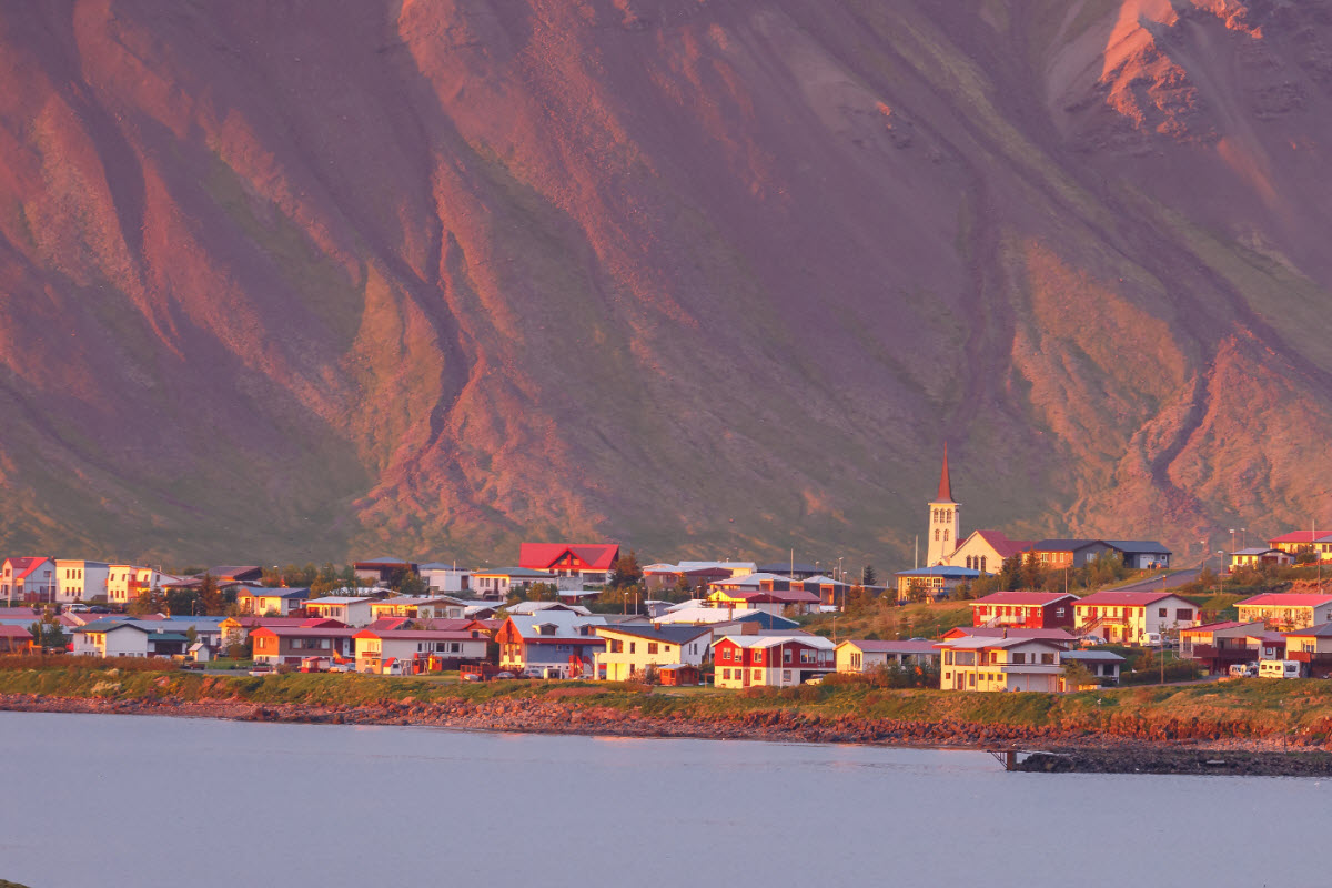 Sunset in Grundarfjordur