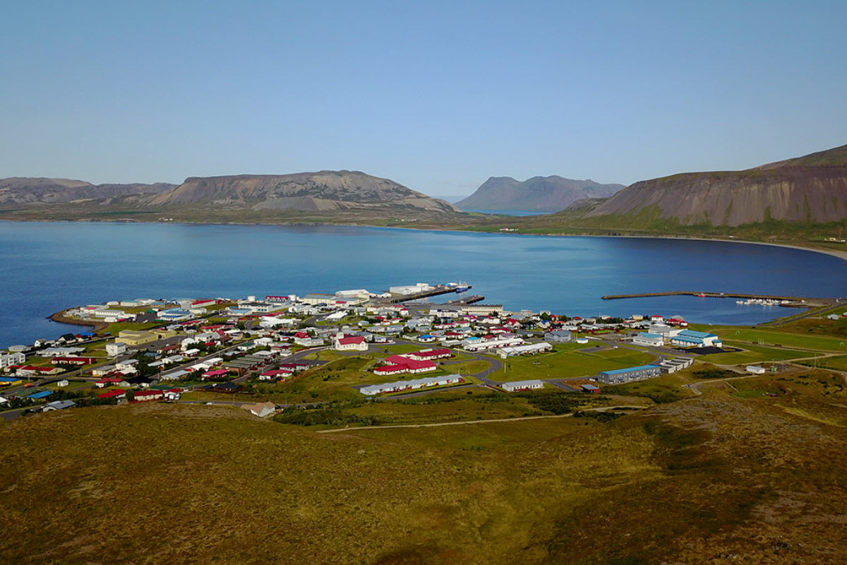 Grundarfjordur town 