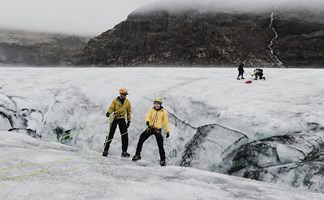 Sólheimajökull Ice Climbing and Glacier Hike tour in Iceland