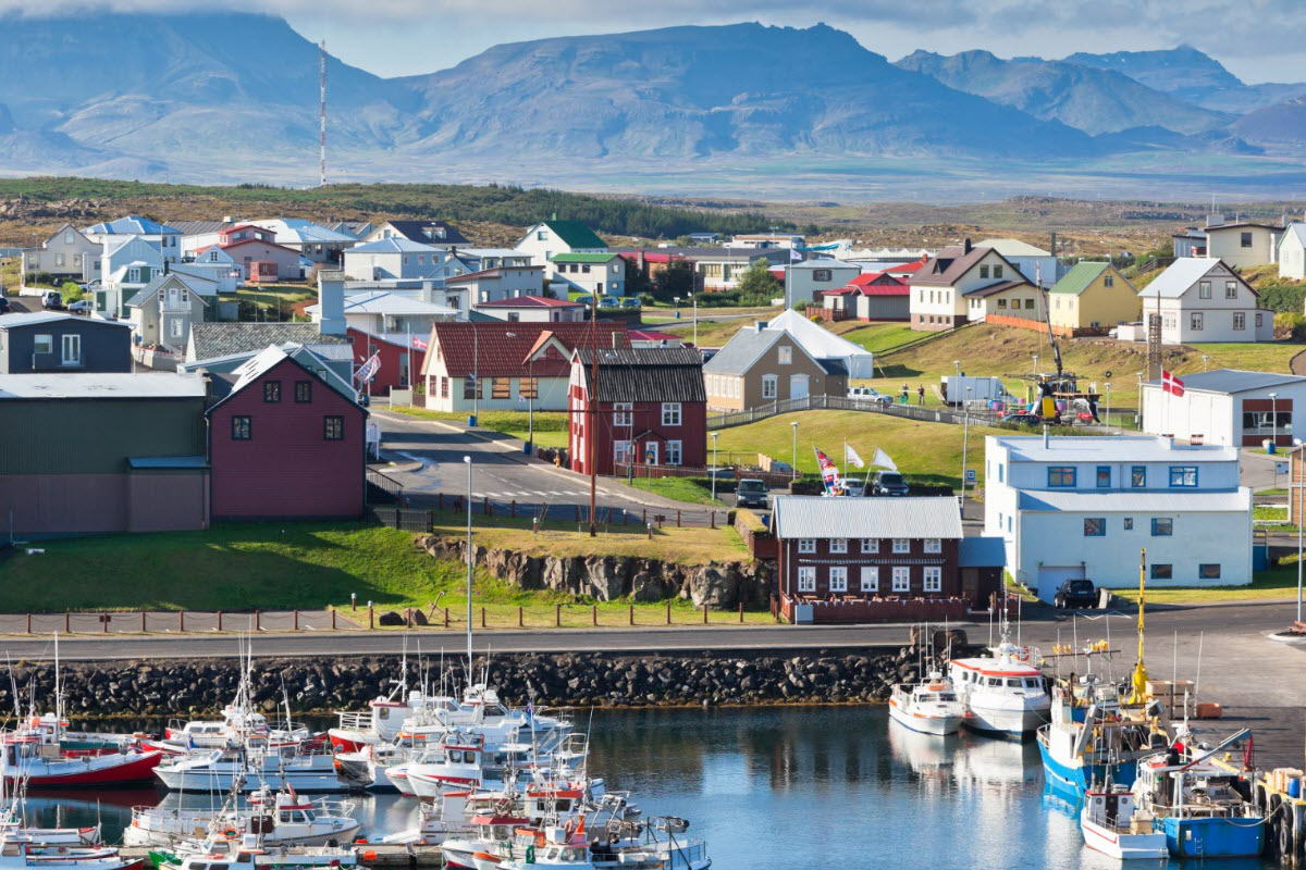 Stykkisholmur in West Iceland