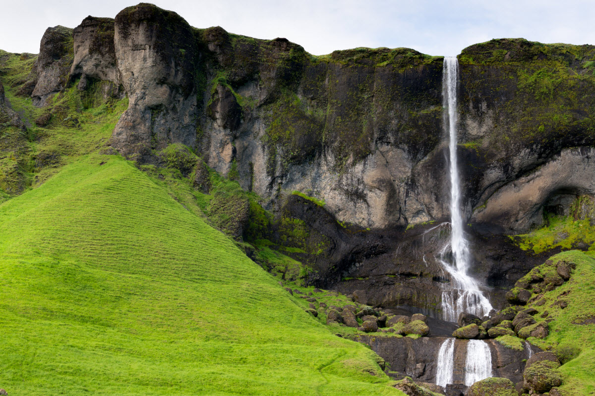 Foss a Sidu waterfall in South Iceland