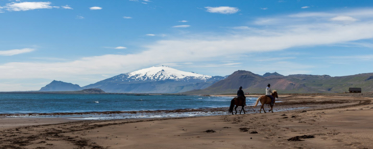 Snaefellsjokull glacier
