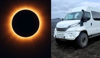 2026 Solar Eclipse Super Jeep Tour tour in Iceland