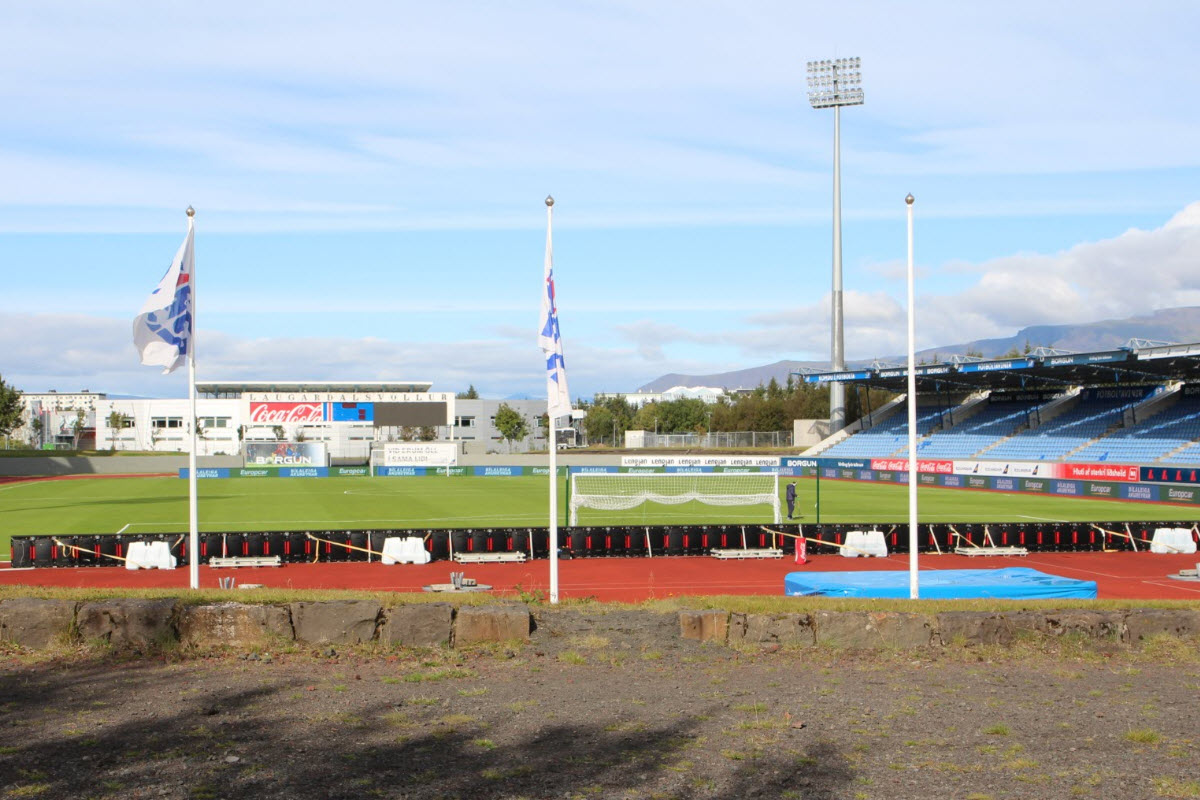 Reykjavik's main sport stadium