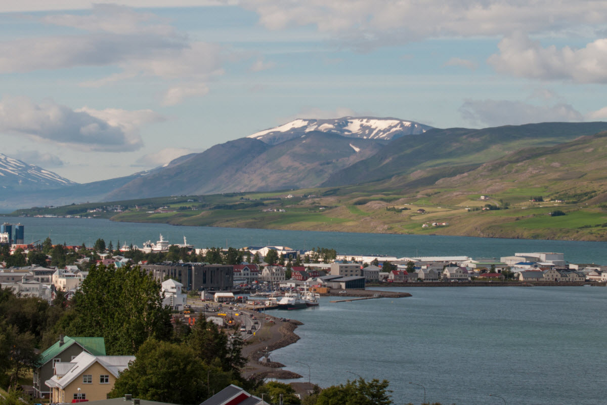 Akureyri is the capital of the North