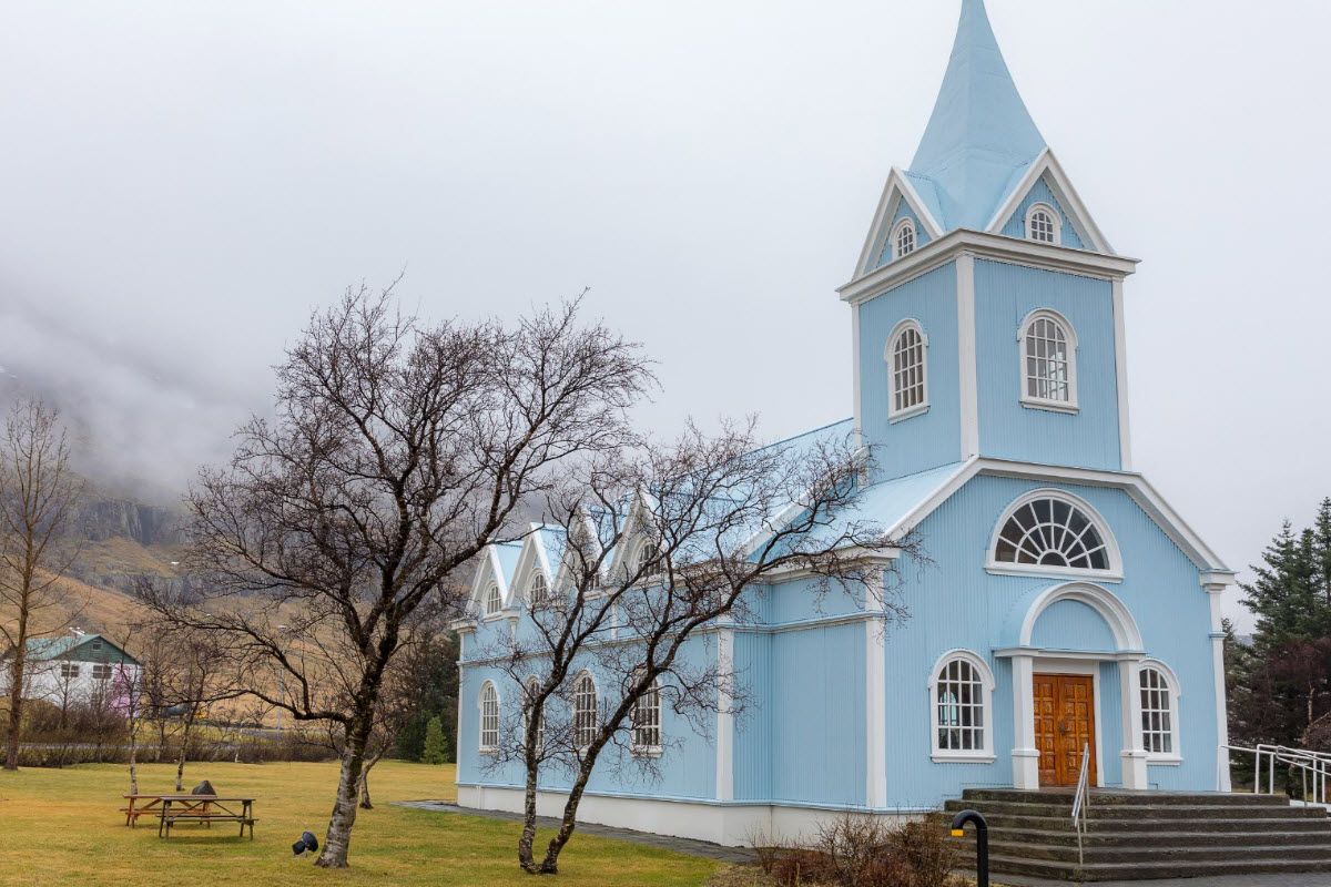 The church of Seydisfjordur