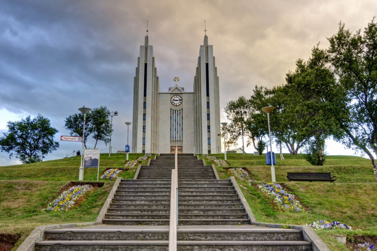 The church of Akureyri 