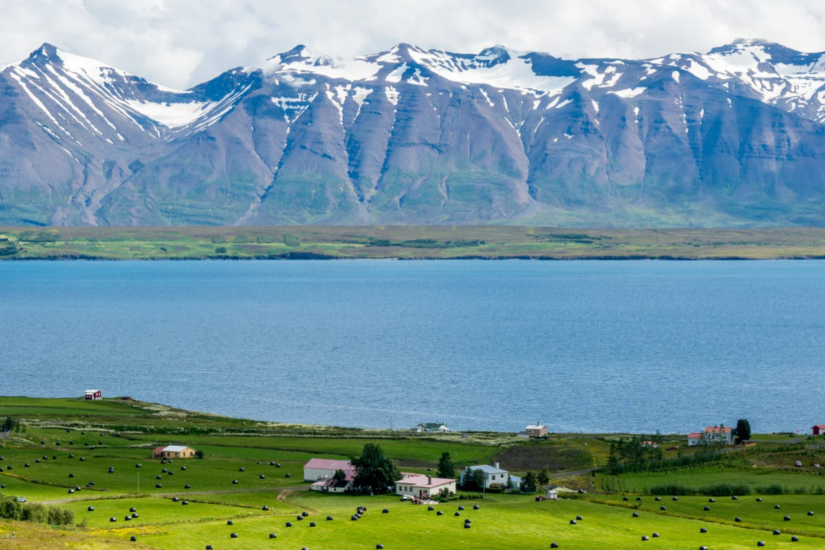 The area around Dalvík is amazing