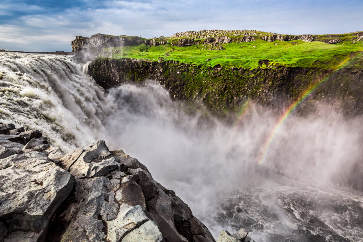 Dettifoss Waterfall in North Iceland - thumbnail
