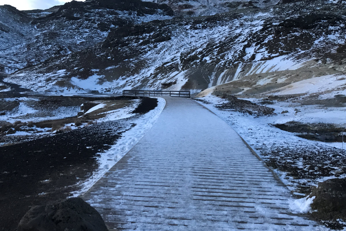 Seltun geothermal area in Krysuvik
