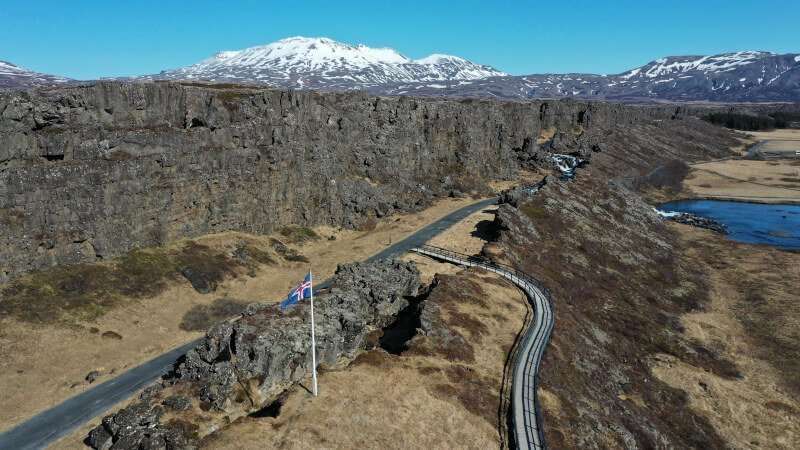 Thingvellir National Park in Iceland