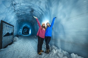 Into the Glacier from Húsafell tour in Iceland