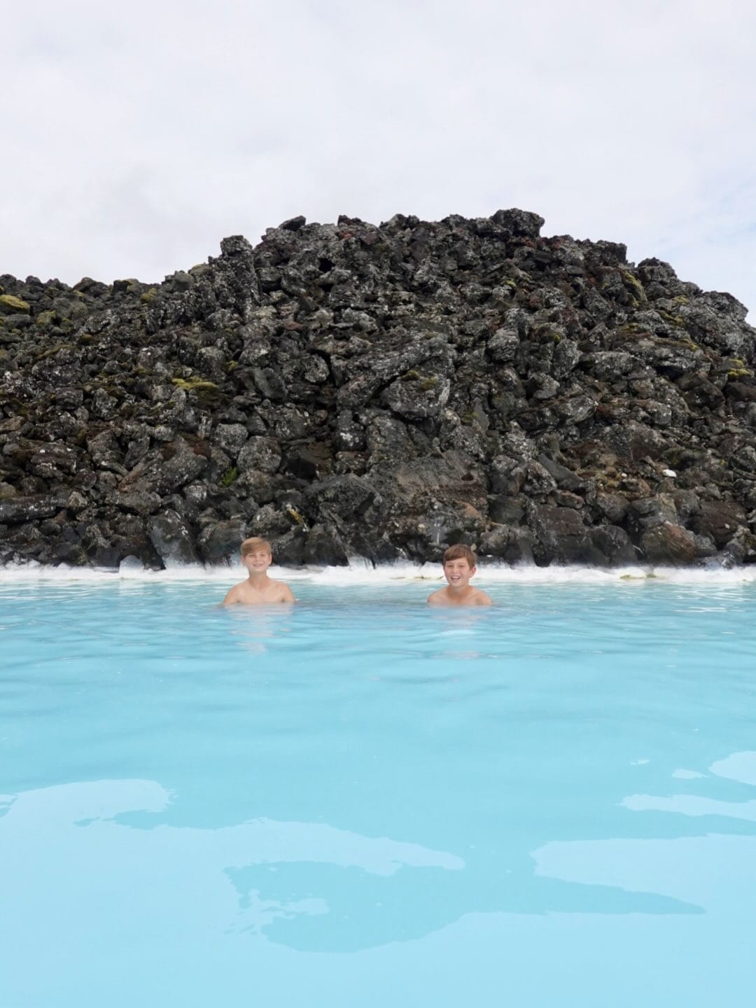 A Blue Lagoon moment shared by Ivanka Trump from Iceland