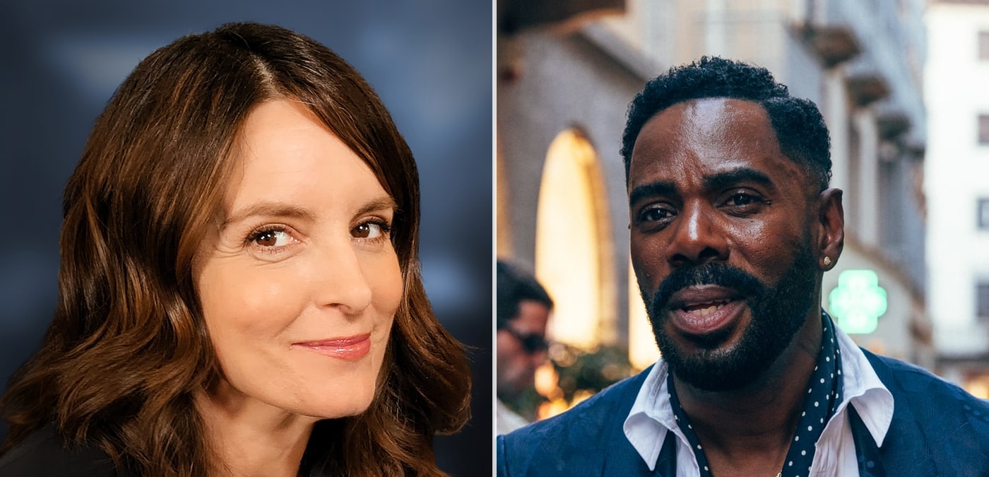 Tina Fey and Colman Domingo, stars of Netflix's The Four Seasons