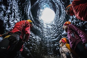 Ice Cave only the Brave tour in Iceland