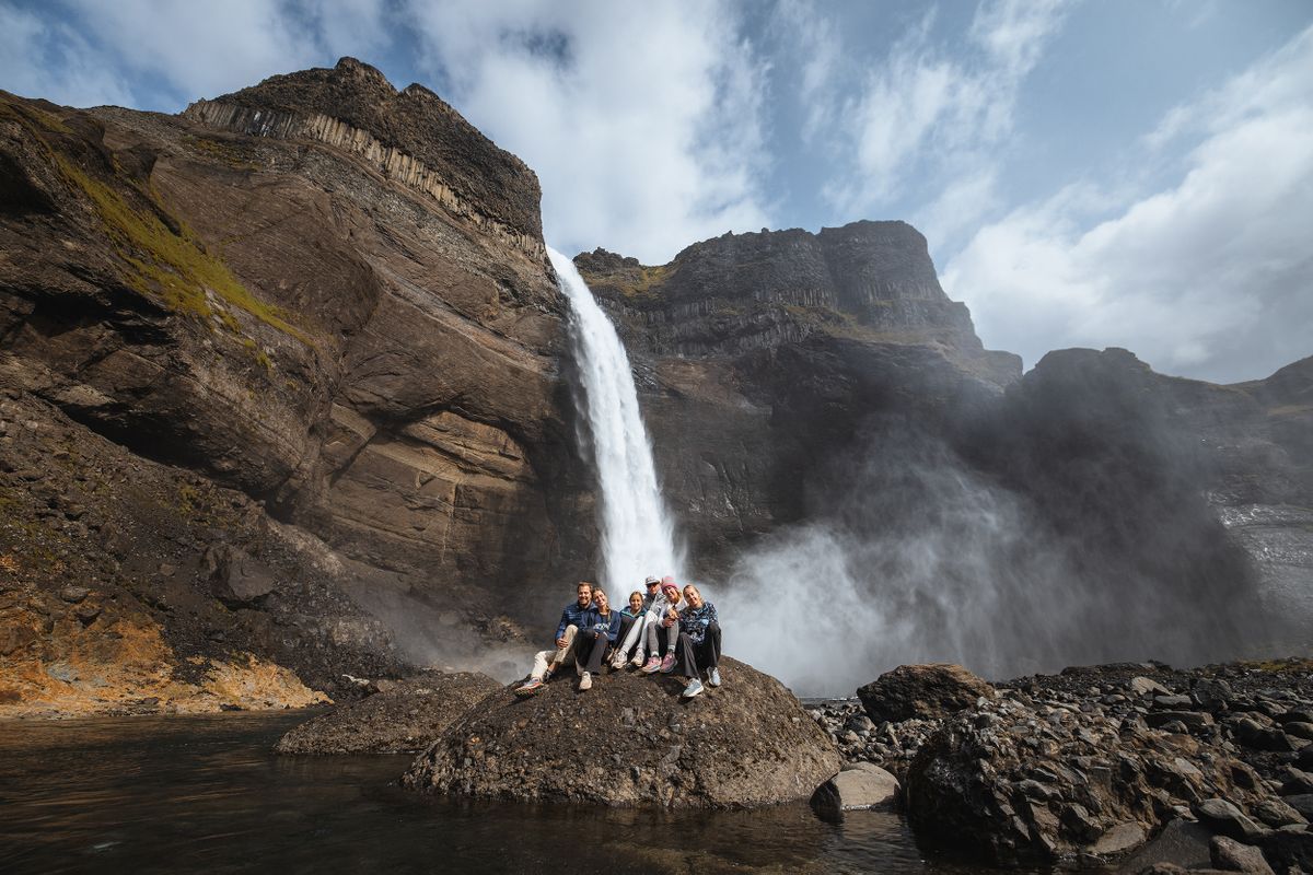 Private Háifoss & Hidden Highlands Adventure tour in Iceland