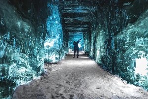 Ice Cave & Snowmobile Tour from Gullfoss tour in Iceland
