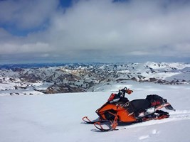 Five-Hour Highland Snowmobiling Adventure tour in Iceland