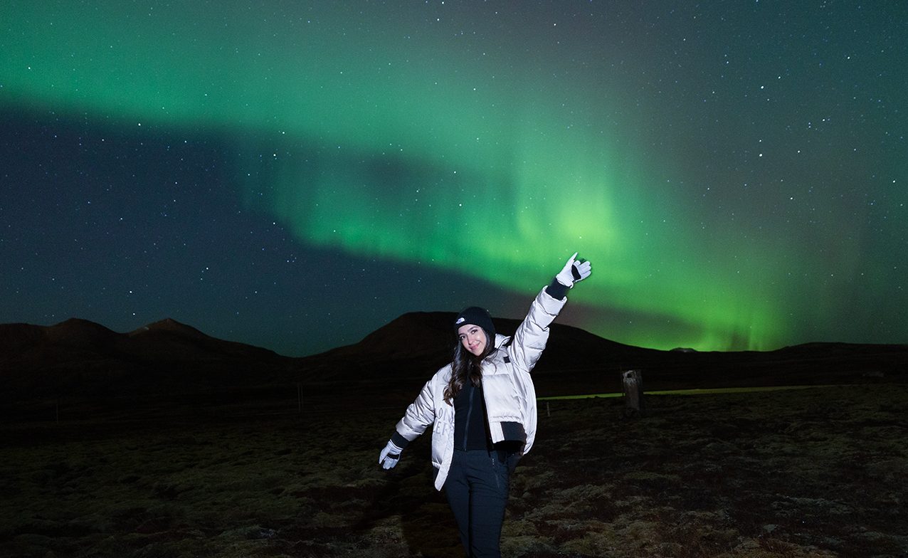 Tour fotográfico privado de la aurora boreal en 4x4 tour in Iceland