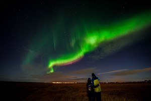 Northern Lights Tour with Photos, Pastries & Cocoa tour in Iceland