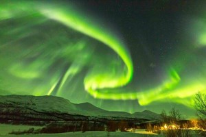 Chinese-Guided Northern Lights Tour with Hot Chocolate tour in Iceland