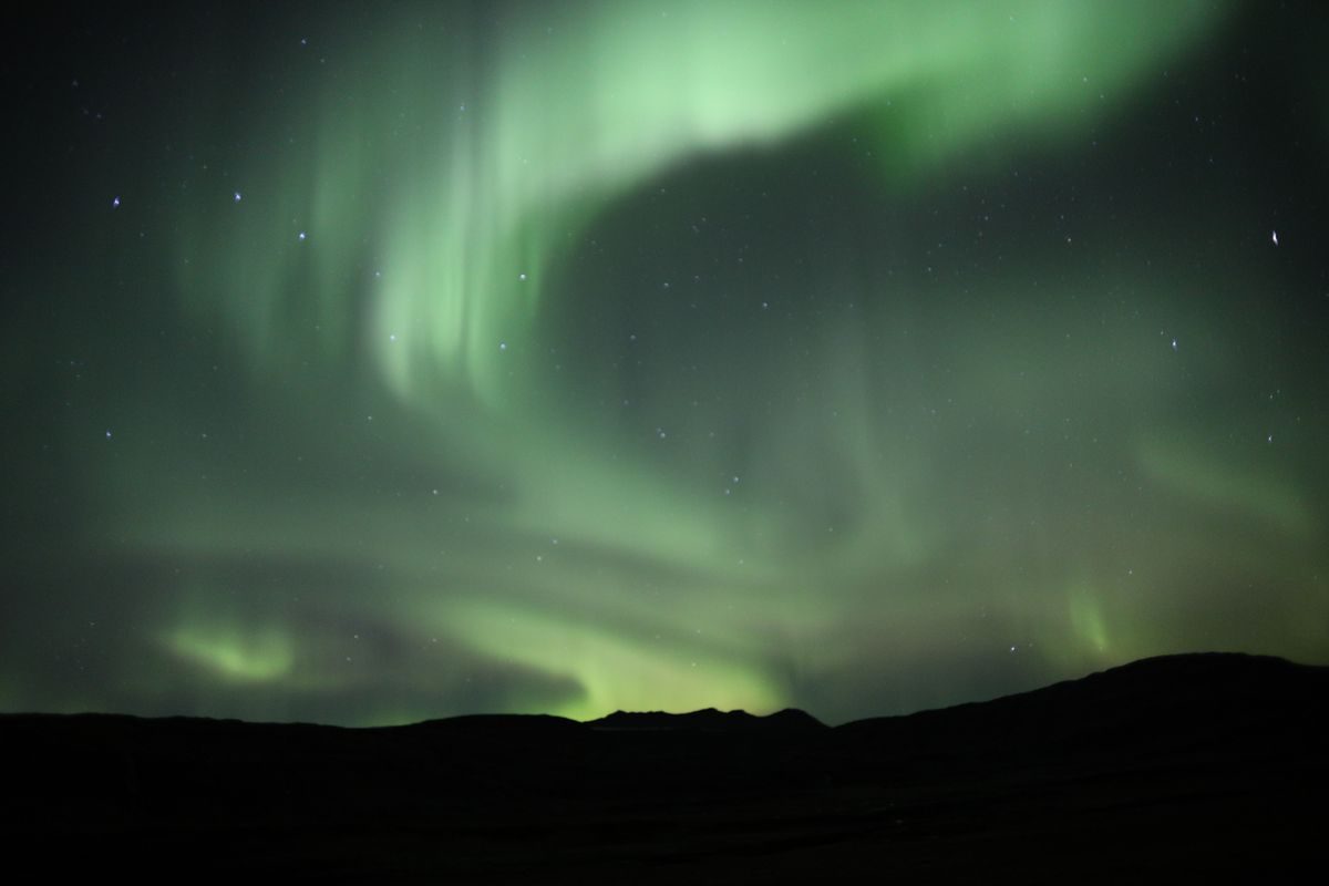 Tour privado de auroras boreales en Super Jeep tour in Iceland