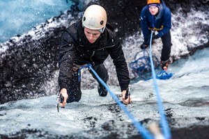 Blue Ice Glacier Hike & Ice Climbing from Reykjavík tour in Iceland