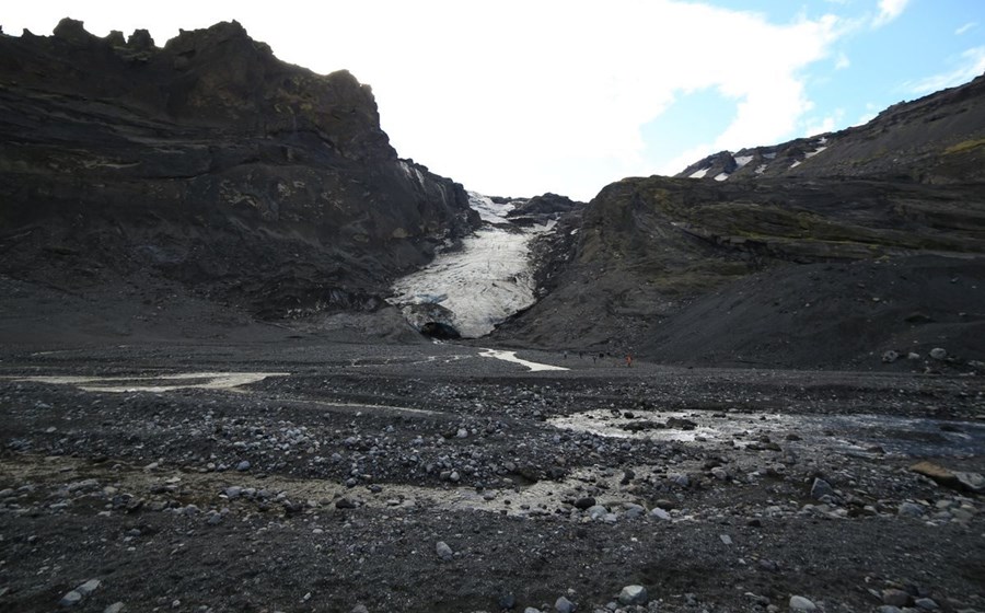 Thorsmork and Eyjafjallajokull highland landscape in South Iceland