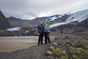 Private Sólheimajökull Glacier Zipline tour in Iceland