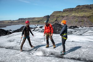 Sólheimajökull Micro-Group Glacier Hike tour in Iceland